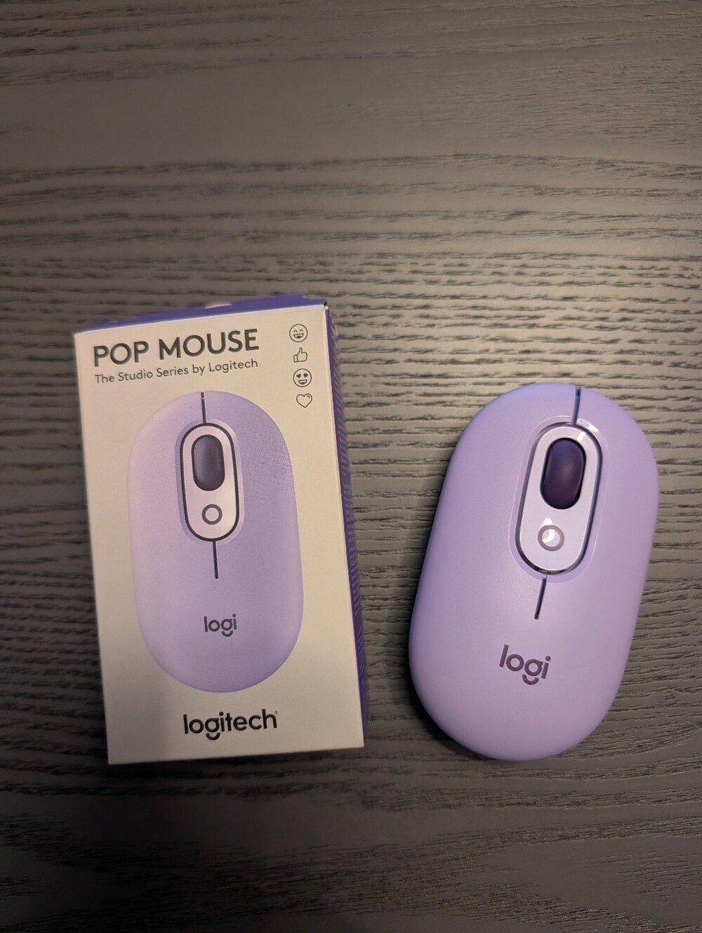 Logitech POP Silent Wireless Mouse with Emoji